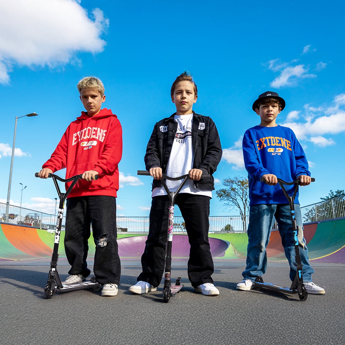 Birtech Stunt Scooter Beginner Level Black & White