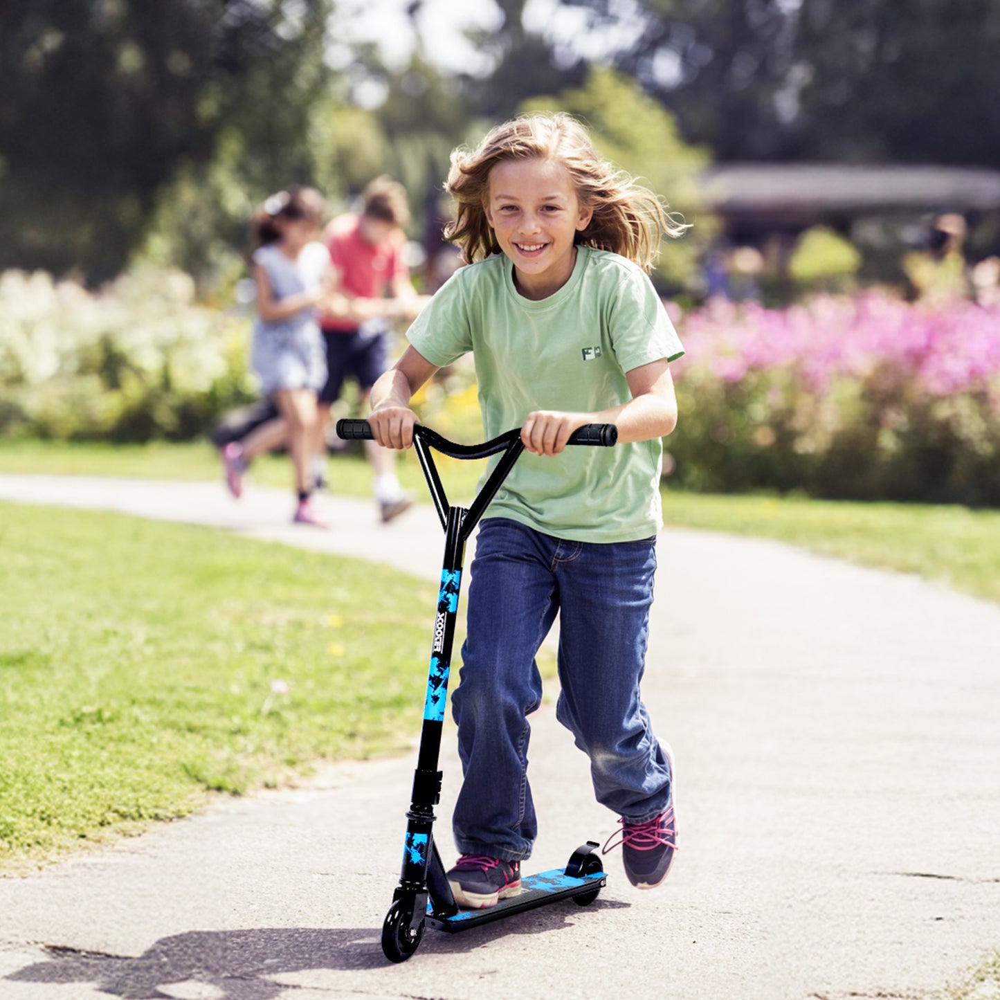 Birtech Stunt Scooter Beginner Level Blue & Black