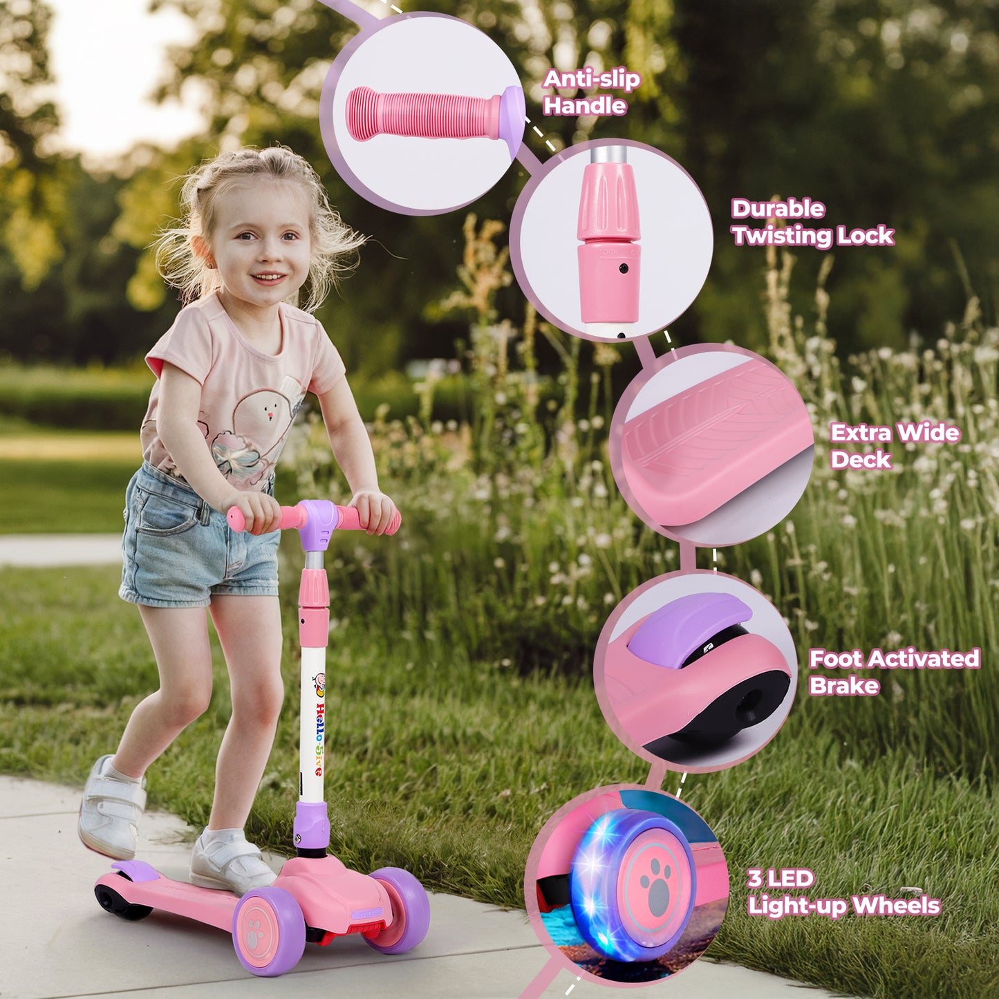 Birtech Foldable Kids Scooter