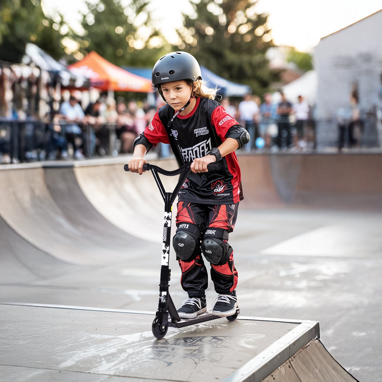 Birtech Stunt Scooter Beginner Level Black&White
