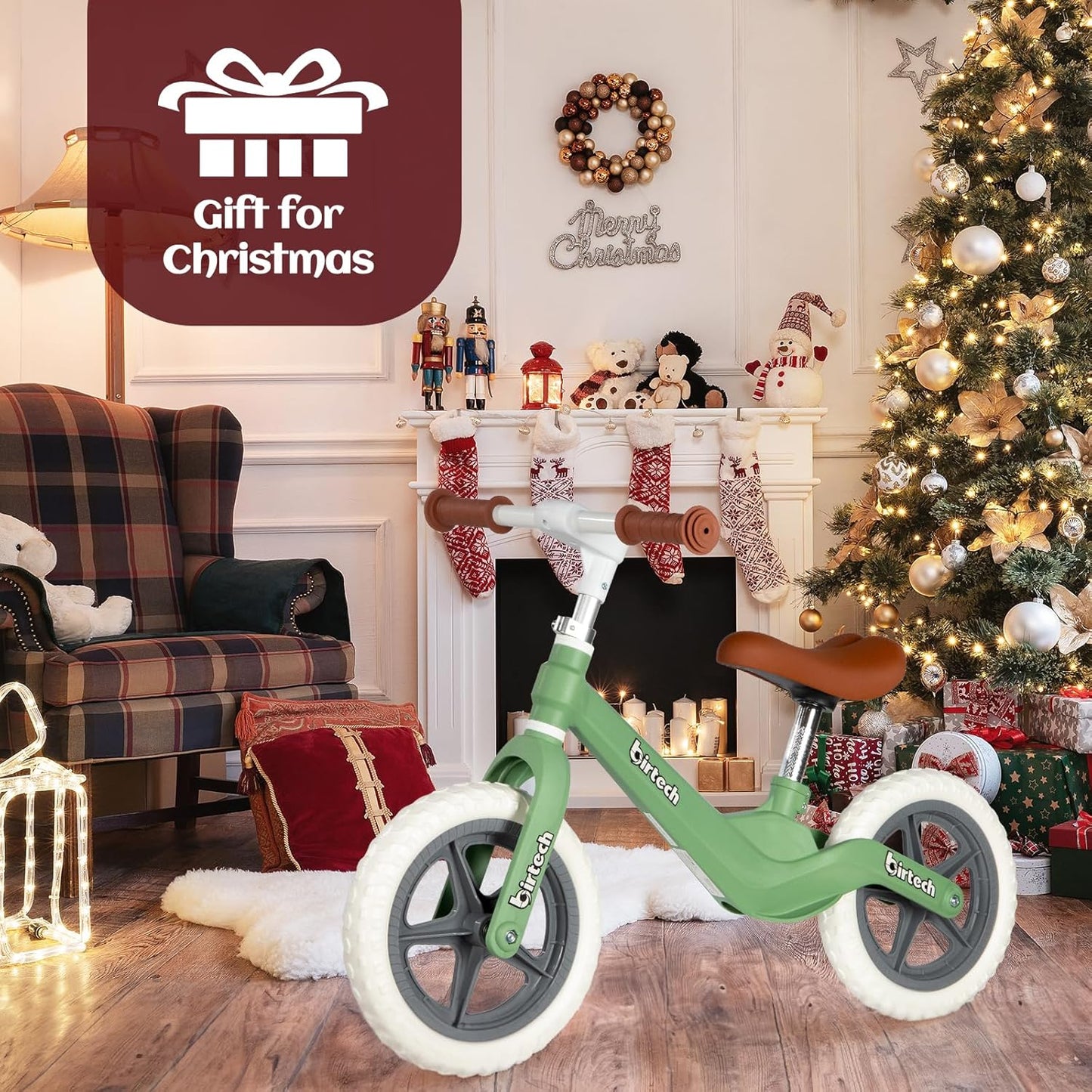 Birtech Balance Bike Lightweight 12" Nylon Frame