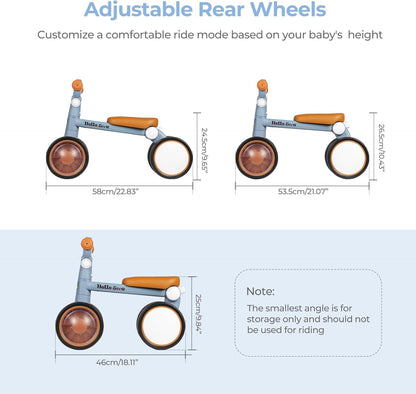 Hello-5ive Baby Balance Bike with Lighting Wheels