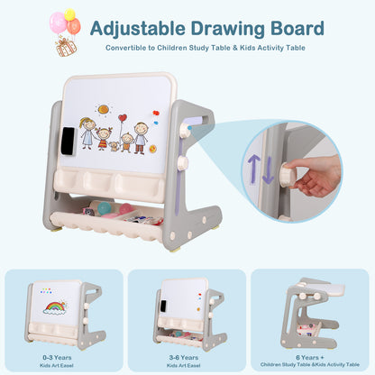 Convertible Kids Art Easel