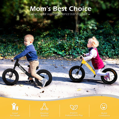 Birtech Balance Bike 12" Nylon Frame Yellow