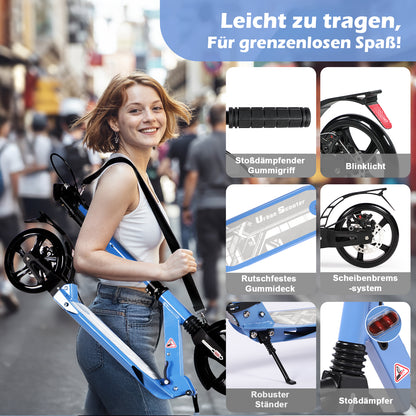 Birtech Kick Scooter with Disc Brake Blue