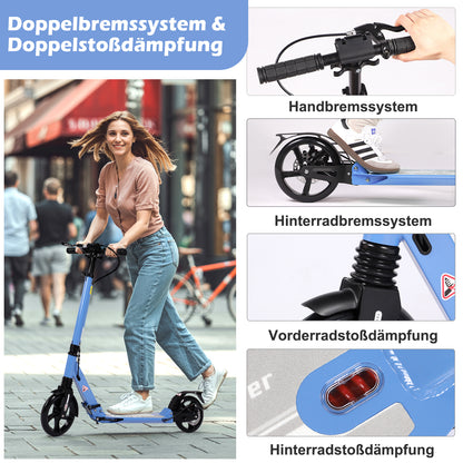 Birtech Kick Scooter with Disc Brake Blue