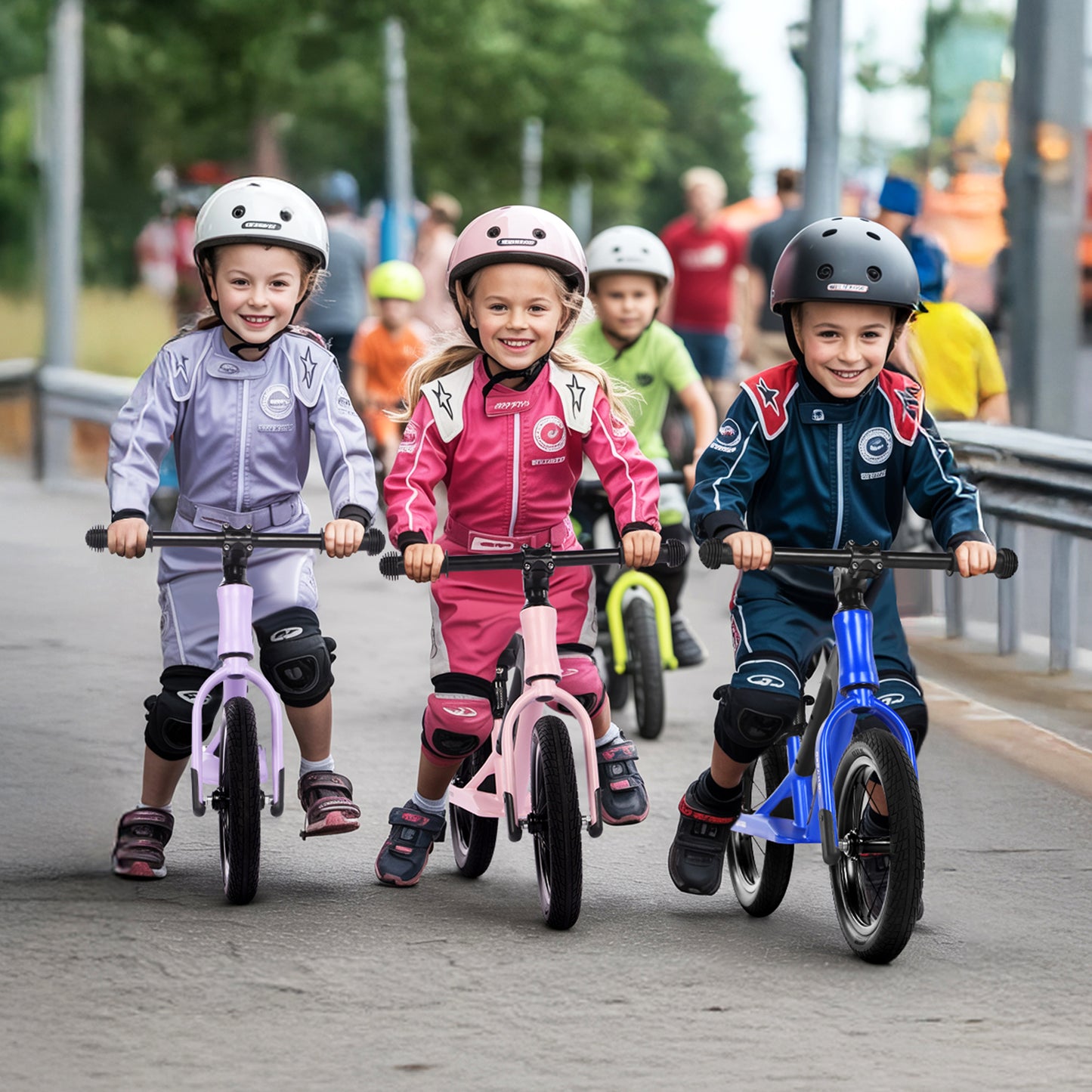 12 Inch Kids Balance Bike Blue for age 2-6 Years