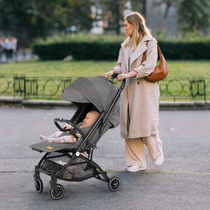 Lightweight Baby Pushchair with Adjustable Seat