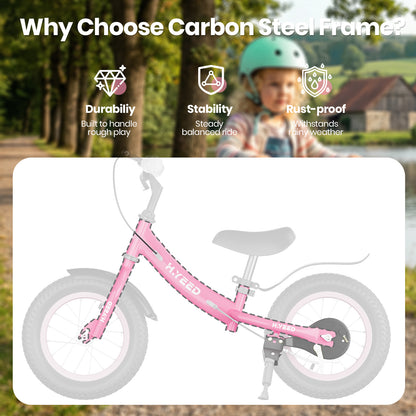 12 Inch Kids Balance Bike with Handbrake