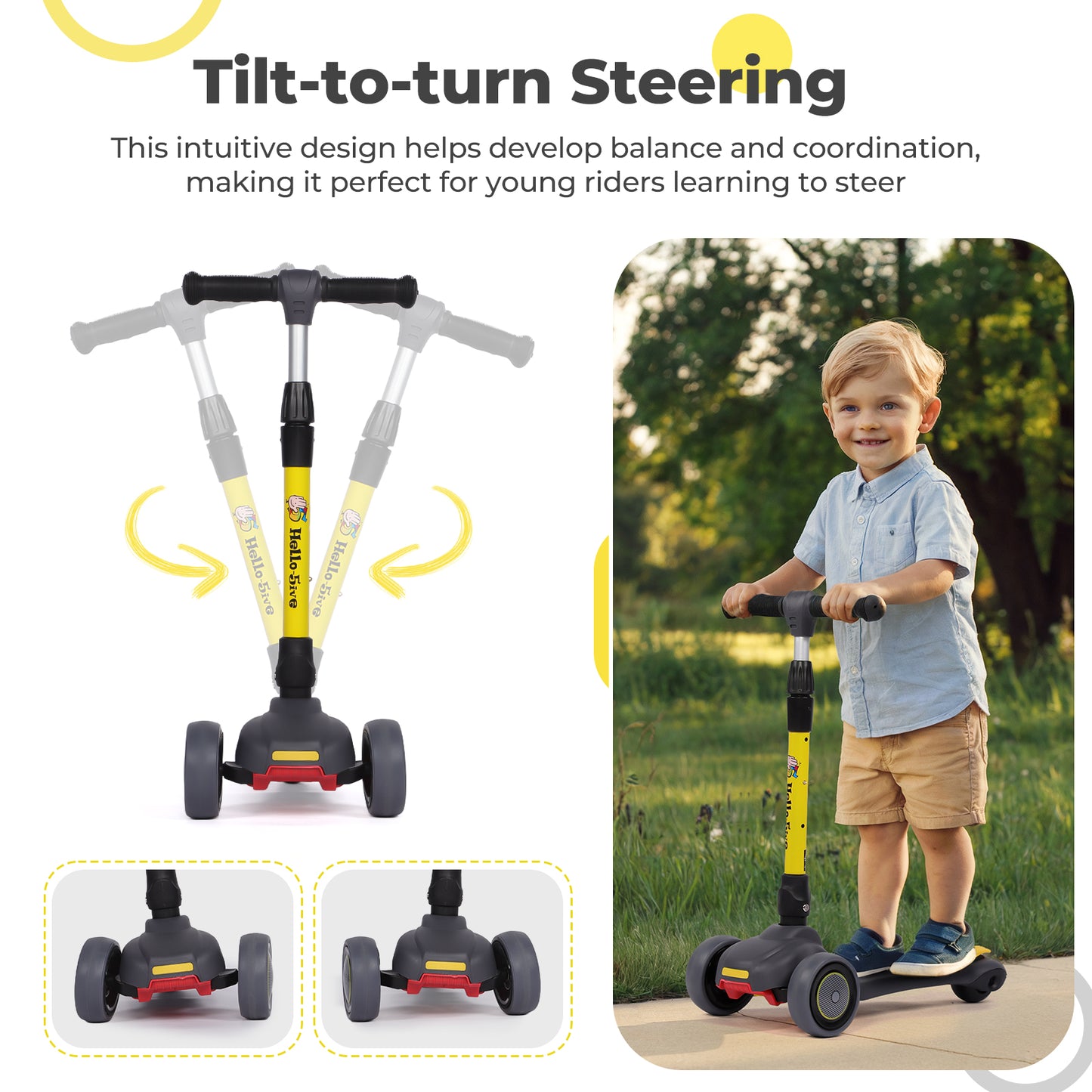 Birtech Foldable Kids Scooter