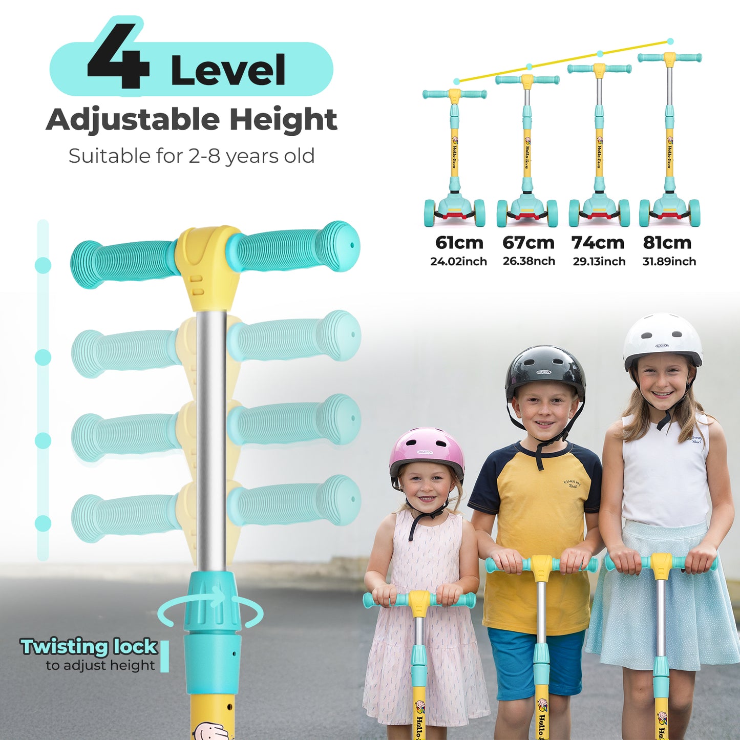 Birtech Foldable Kids Scooter