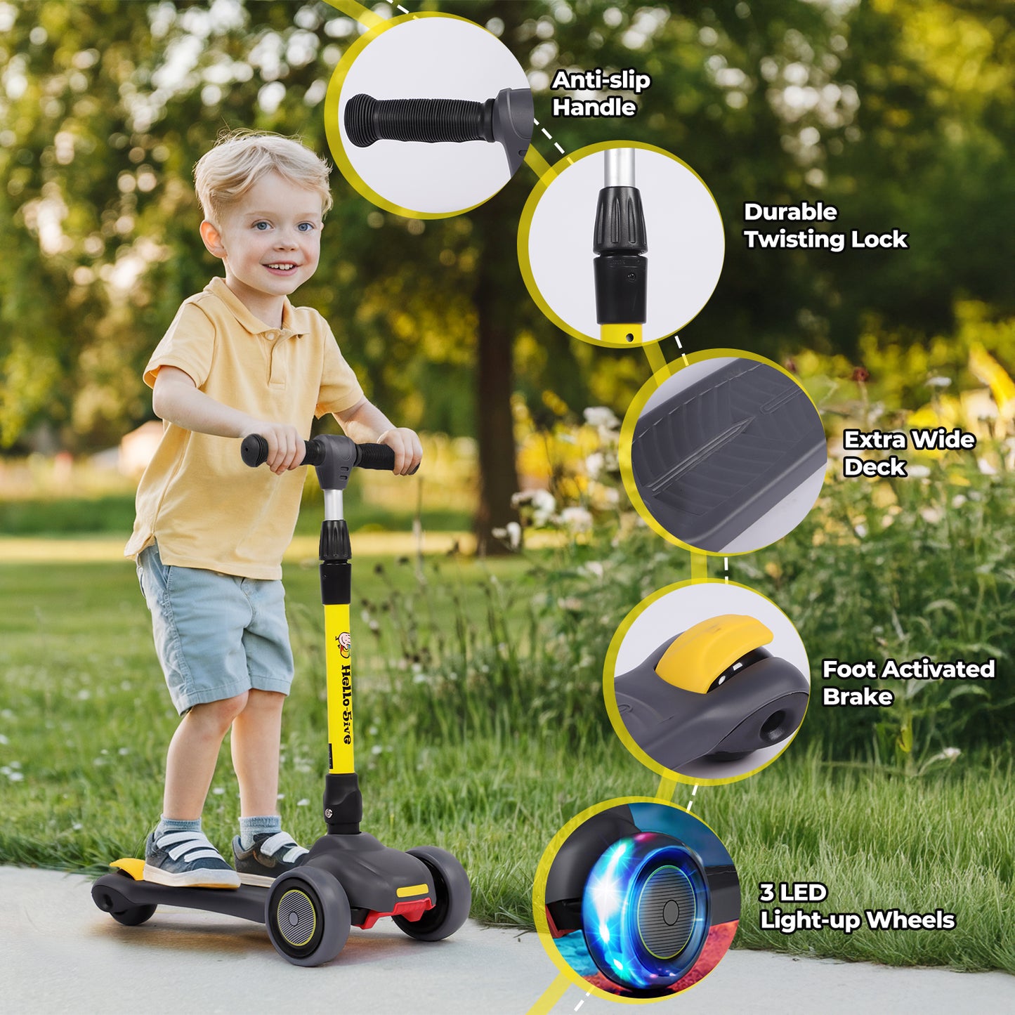 Birtech Foldable Kids Scooter