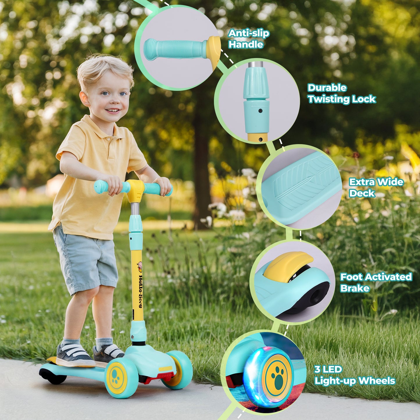 Birtech Foldable Kids Scooter