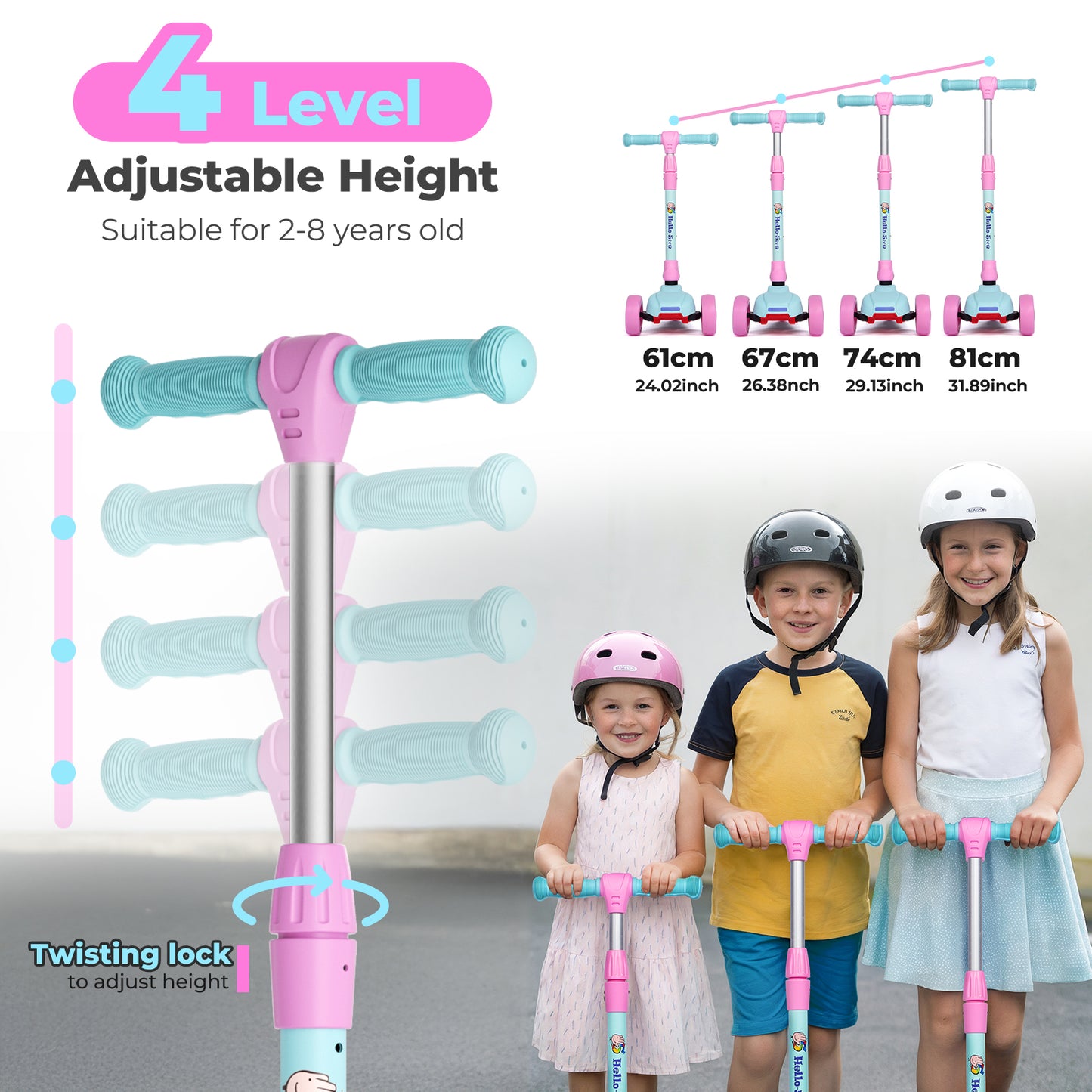 Birtech Foldable Kids Scooter