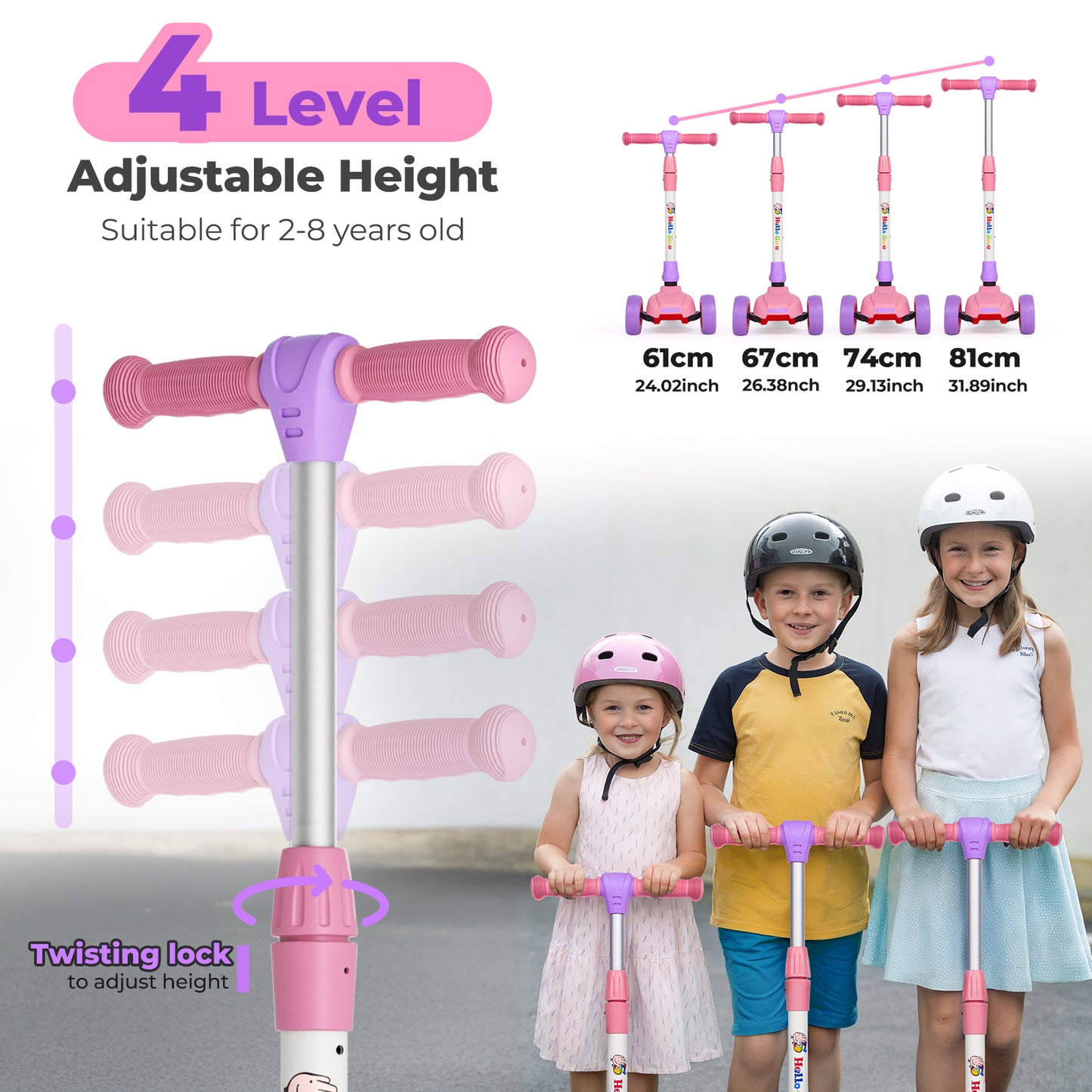 Birtech Foldable Kids Scooter