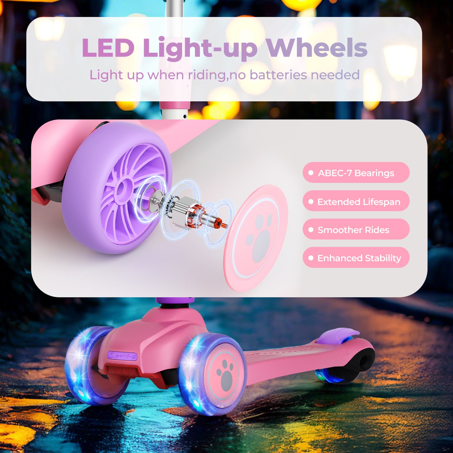 Birtech Foldable Kids Scooter