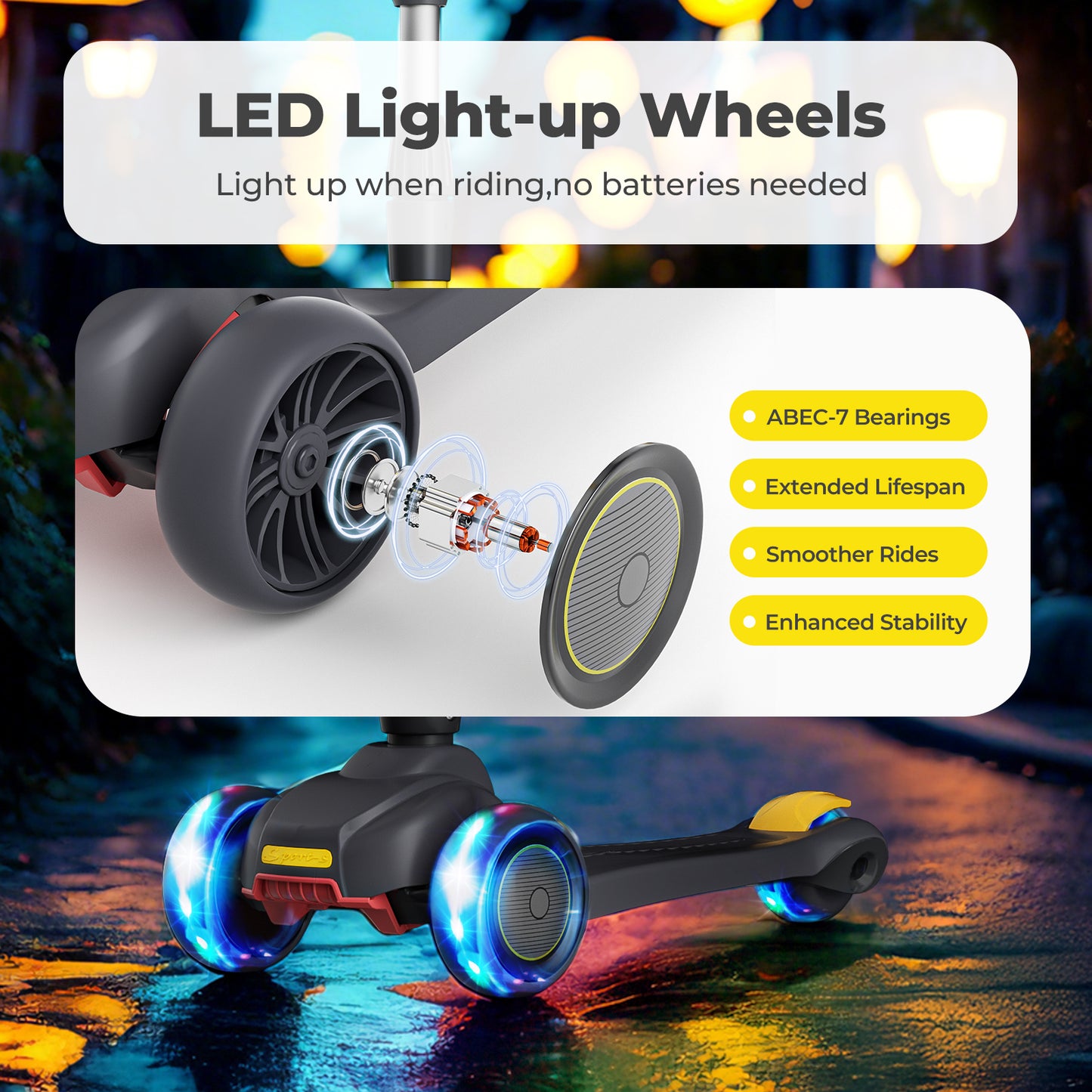 Birtech Foldable Kids Scooter