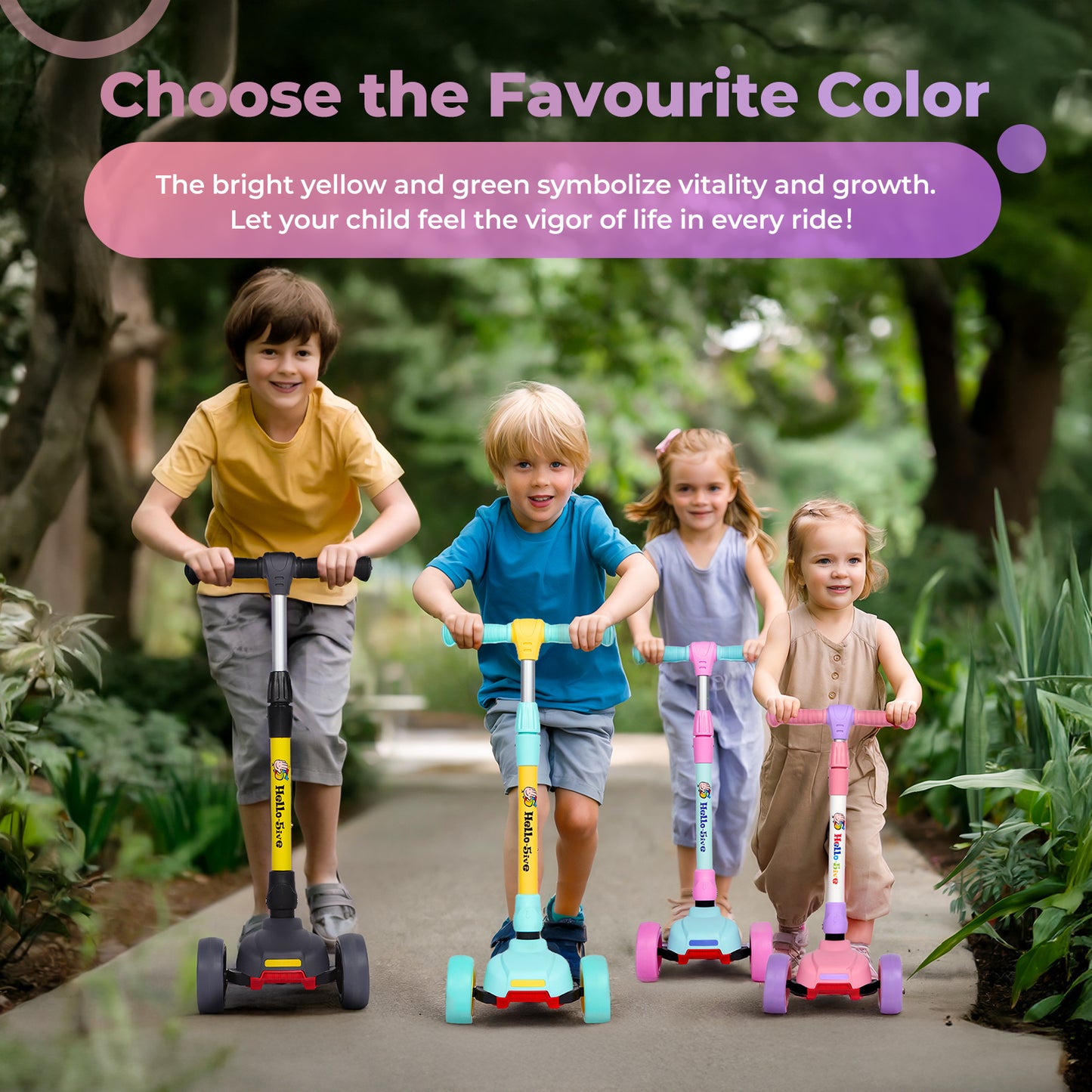 Birtech Foldable Kids Scooter