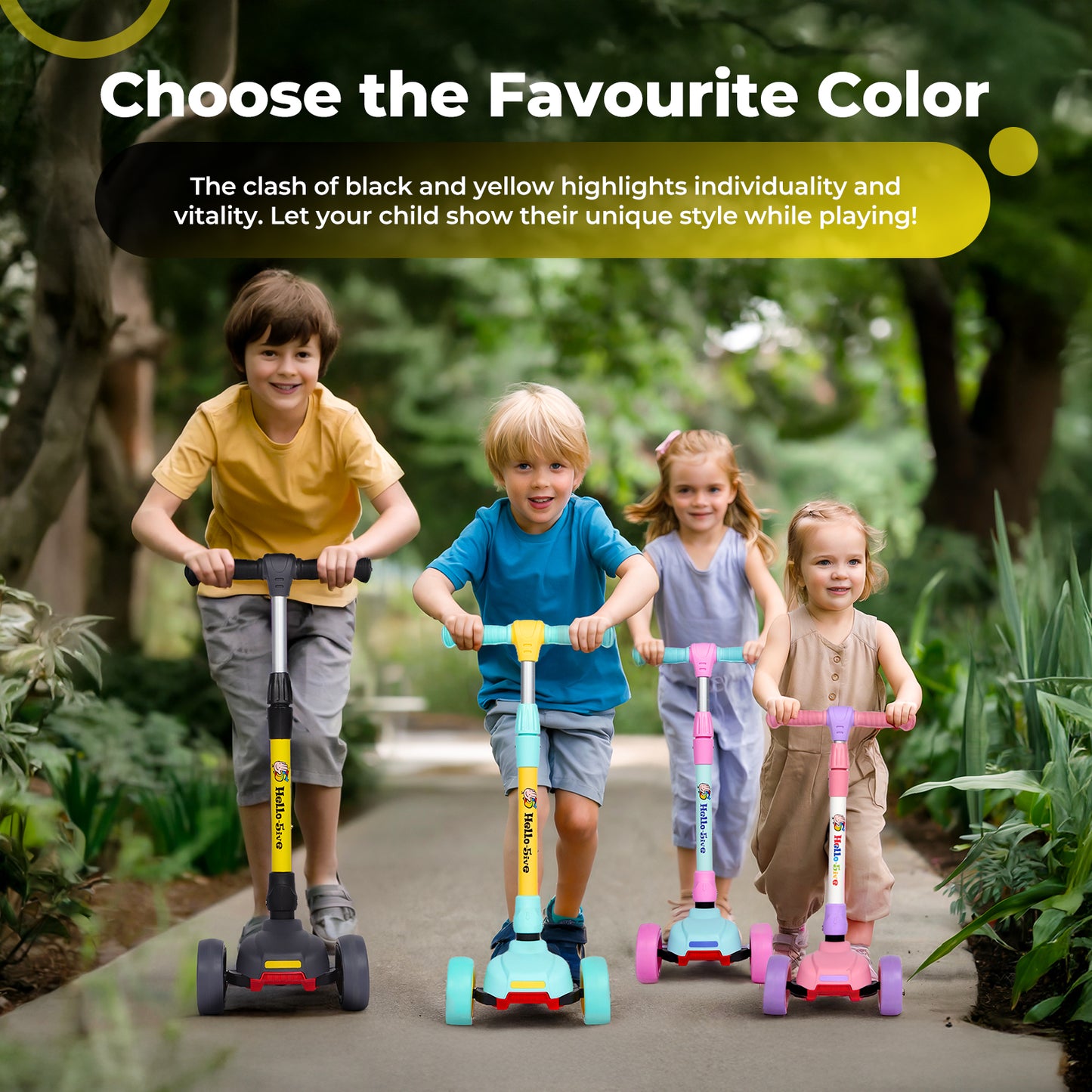 Birtech Foldable Kids Scooter