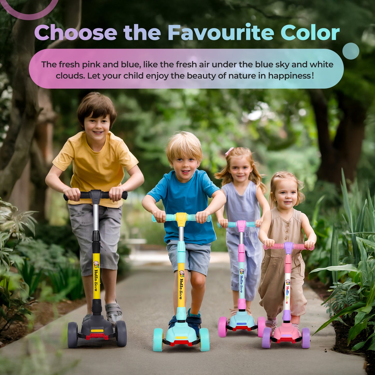 Birtech Foldable Kids Scooter