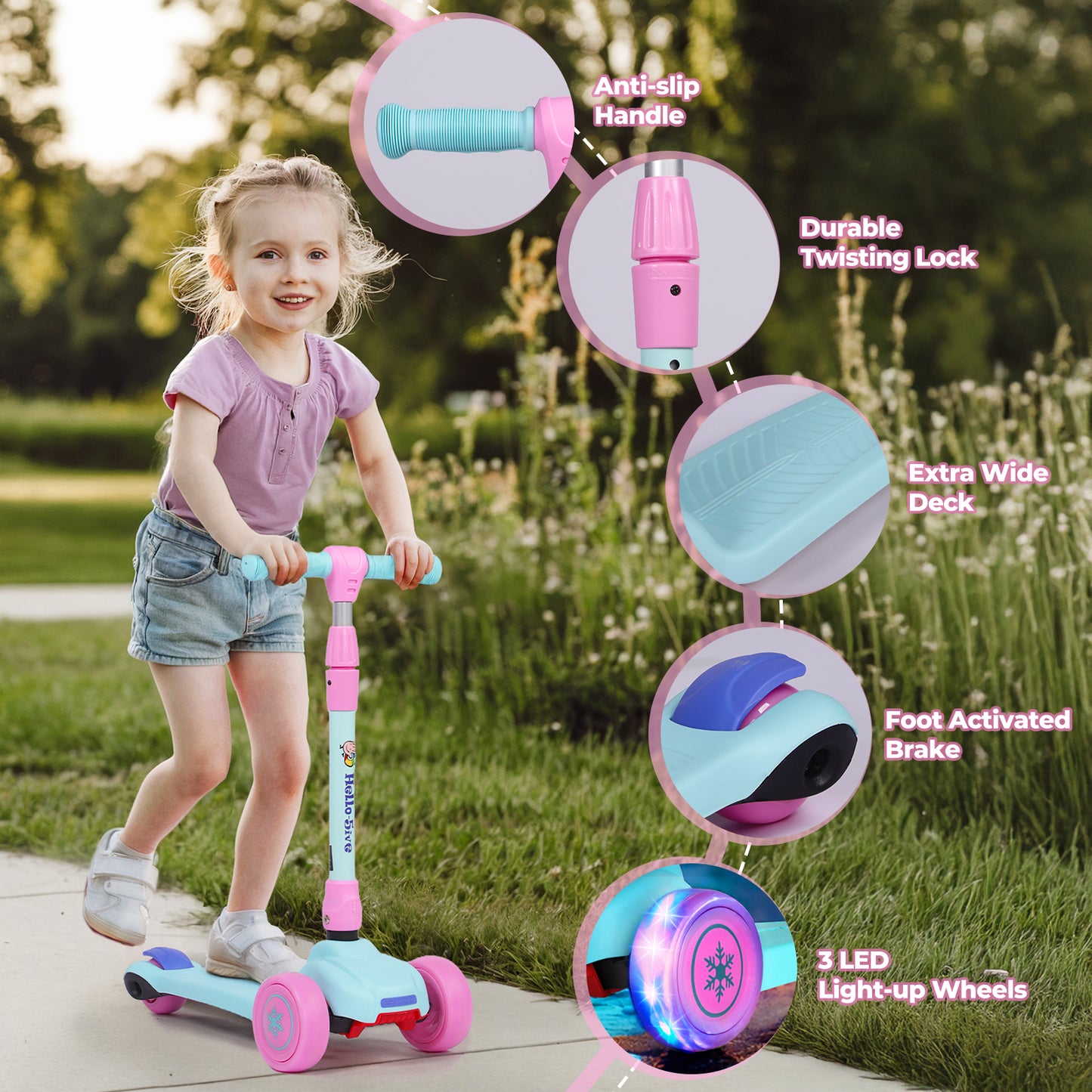 Birtech Foldable Kids Scooter