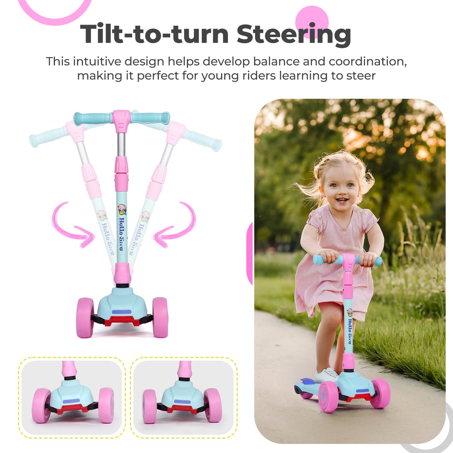 Birtech Foldable Kids Scooter