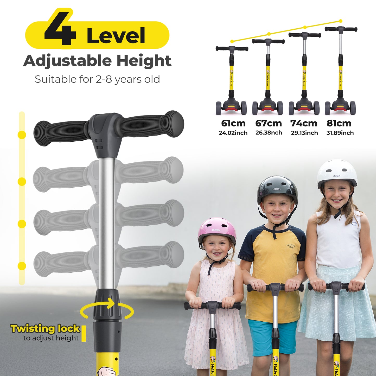 Birtech Foldable Kids Scooter