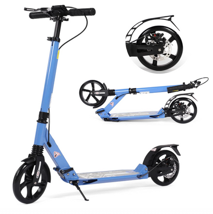 Birtech Kick Scooter with Disc Brake Blue