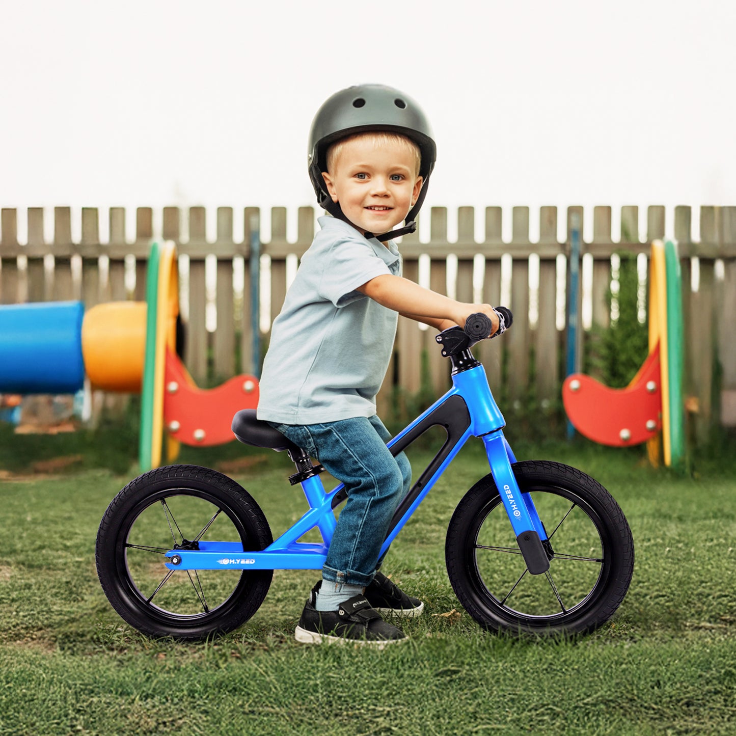 12 Inch Kids Balance Bike Blue for age 2-6 Years