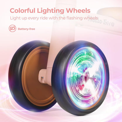 Hello-5ive Baby Balance Bike with Lighting Wheels