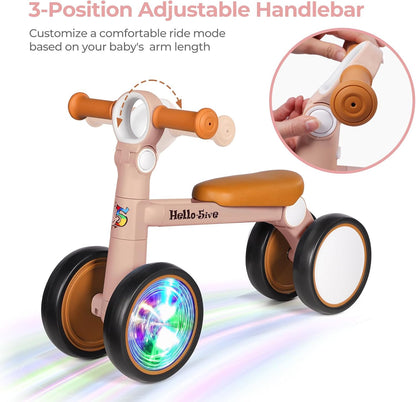 Hello-5ive Baby Balance Bike with Lighting Wheels