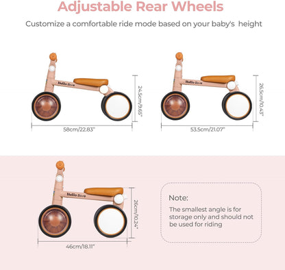 Hello-5ive Baby Balance Bike with Lighting Wheels