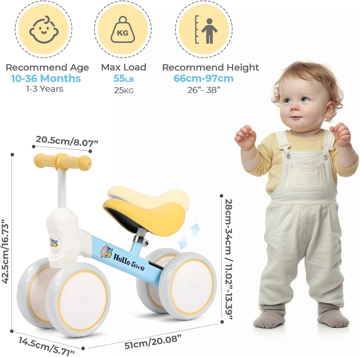 Hello-5ive Baby Balance Bike