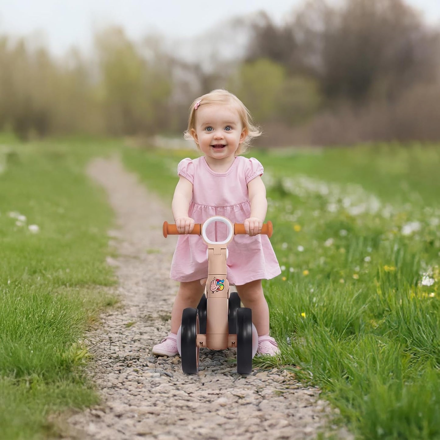 Hello-5ive Baby Balance Bike with Lighting Wheels
