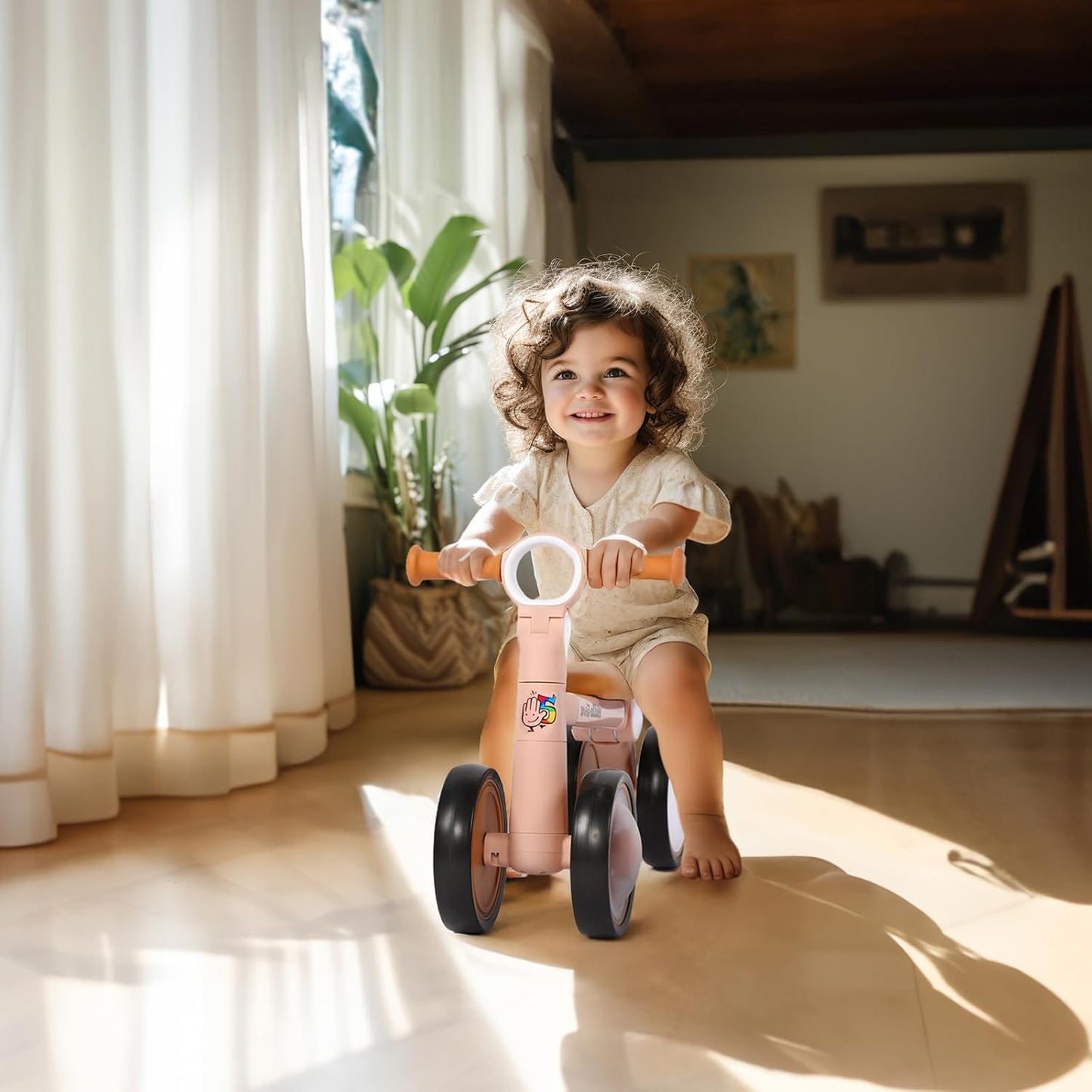 Hello-5ive Baby Balance Bike with Lighting Wheels