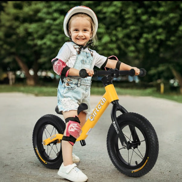 Birtech Balance Bike Lightweight 12" Nylon Frame Yellow