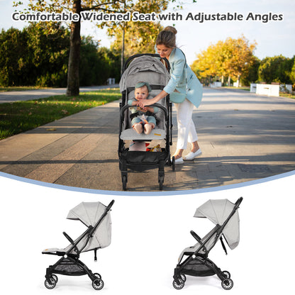 Lightweight Baby Pushchair with Adjustable Seat