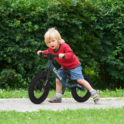 Birtech Balance Bike Lightweight 12" Nylon Frame Green