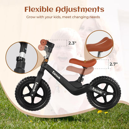 Birtech 12" Balance Bike without Pedal Nylon Frame