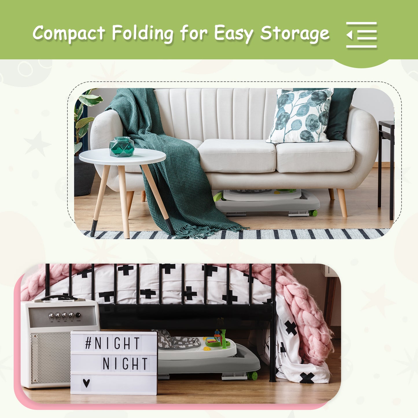 Baby Walker with Music and Lights