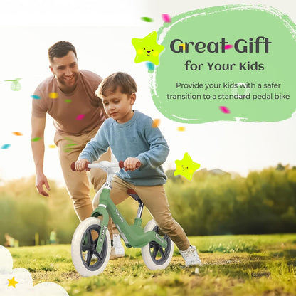 Birtech 12" Balance Bike without Pedal Nylon Frame
