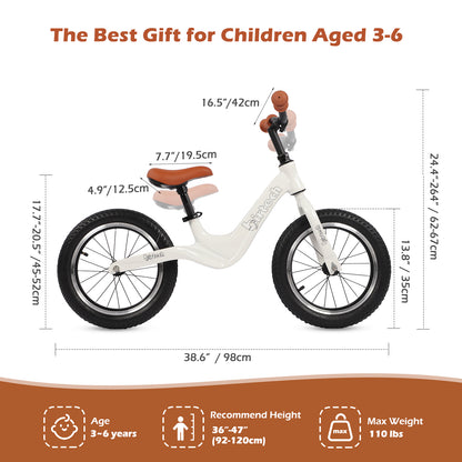 Birtech Kids Balance Bike 14