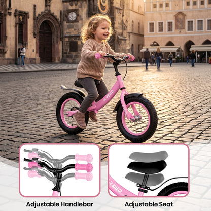 12 Inch Kids Balance Bike with Handbrake