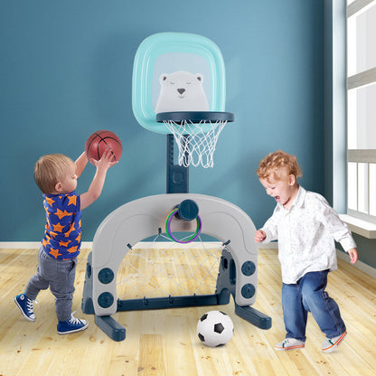 3-in-1 Basketball Hoop Set
