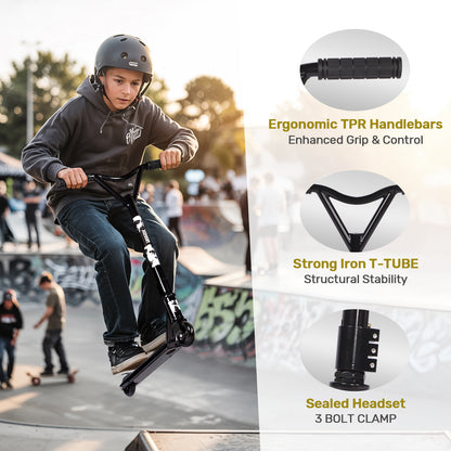Birtech Stunt Scooter Beginner Level Black&White
