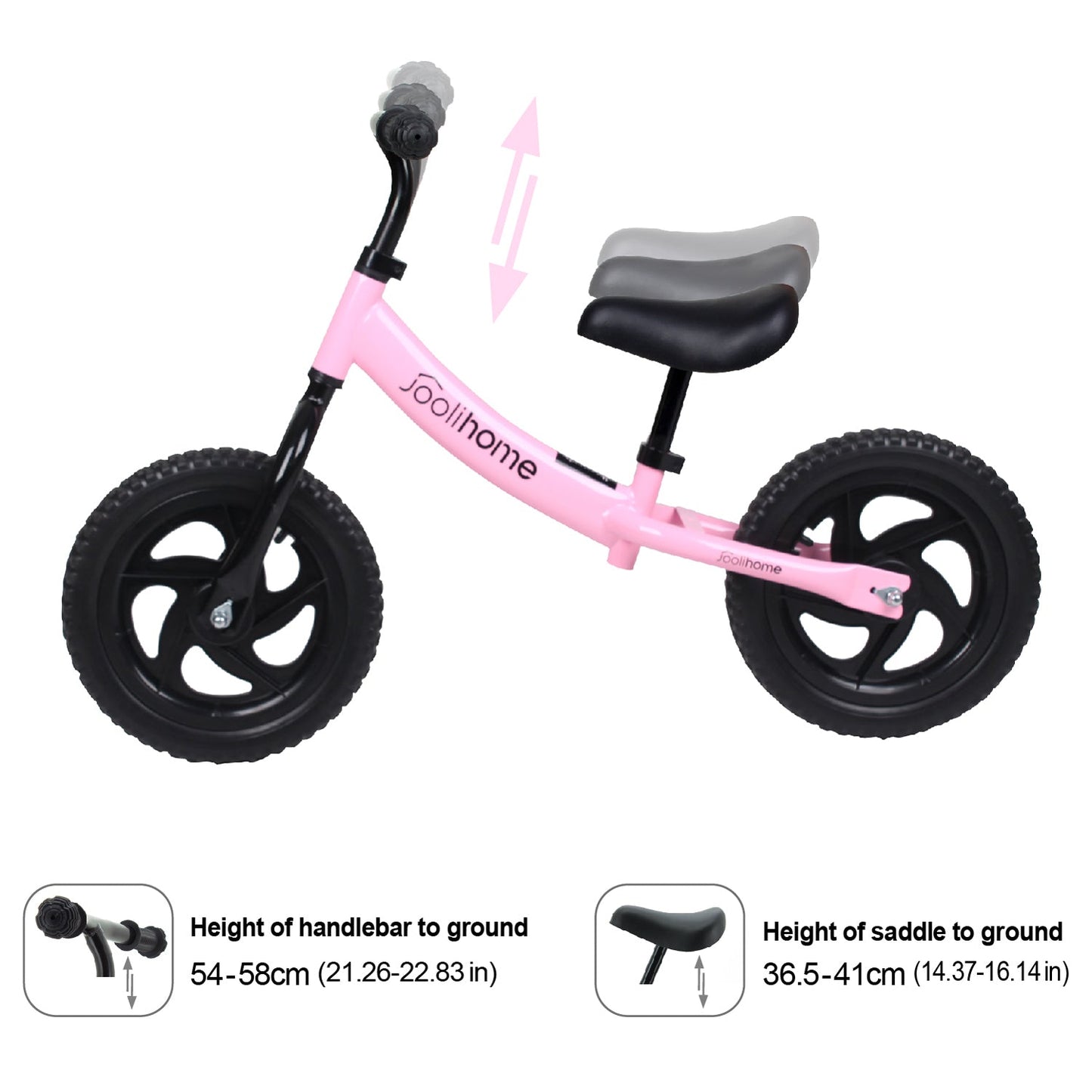Joolihome 12" Kids Balance Bike