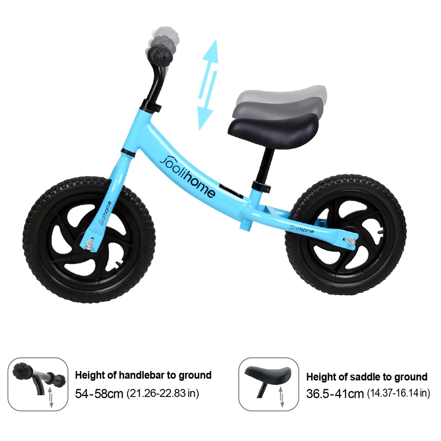 Joolihome 12" Kids Balance Bike