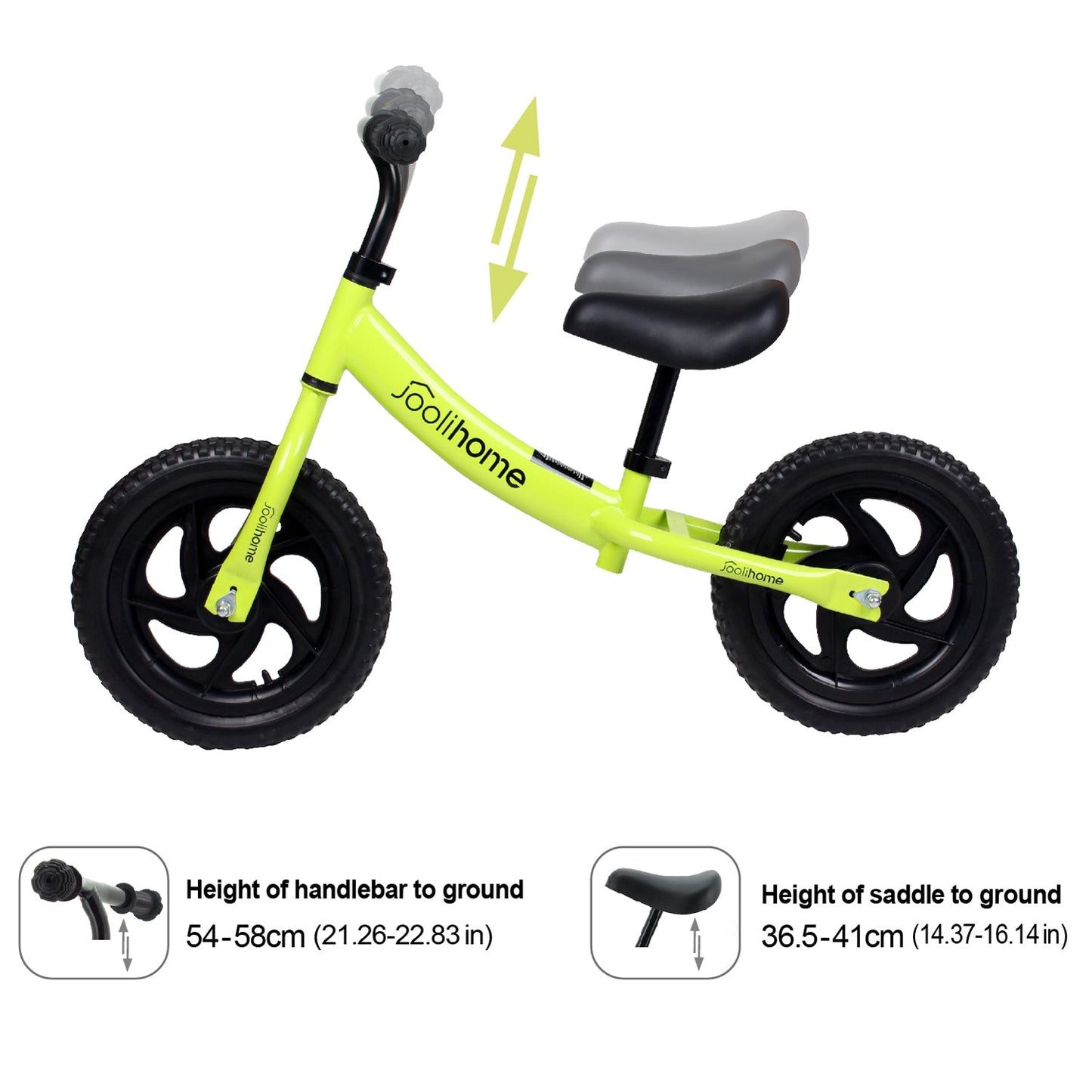 Joolihome 12" Kids Balance Bike