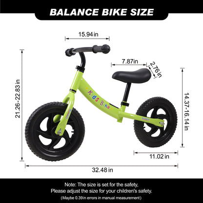 Birtech 12" Kids Balance Bike