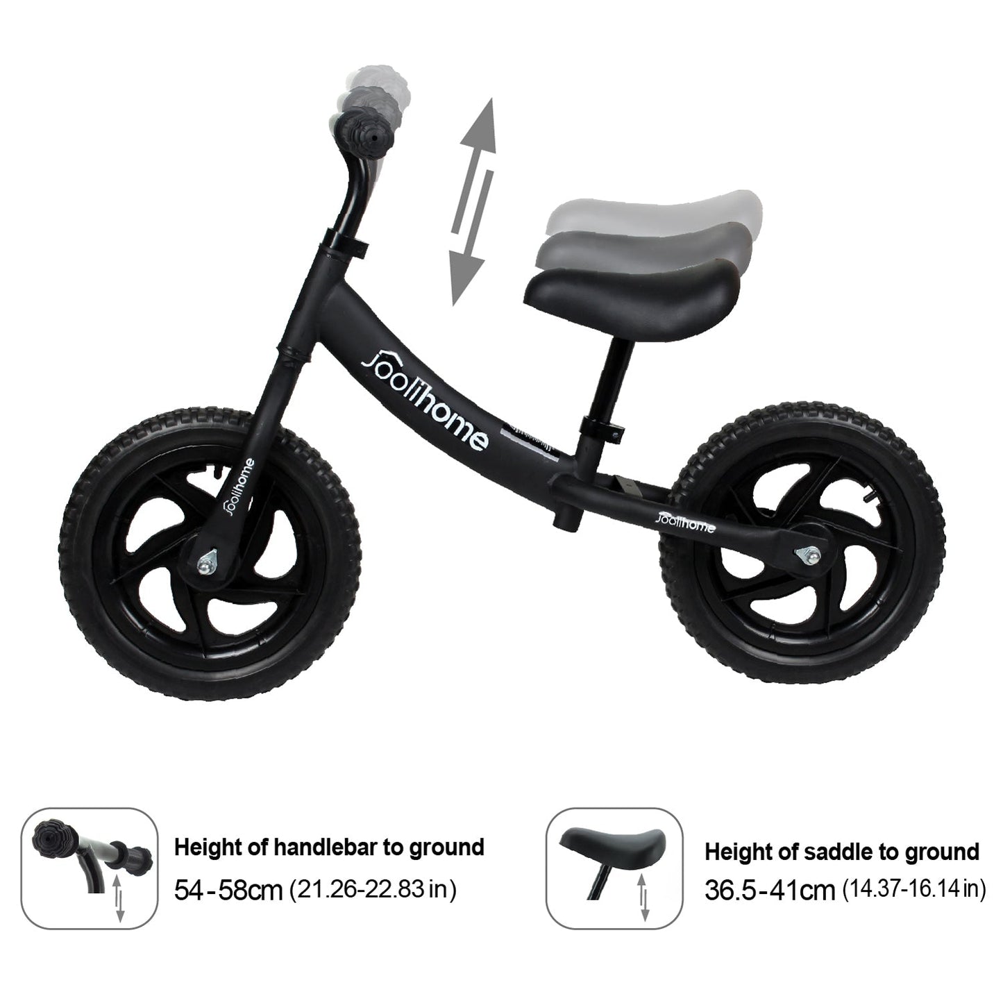 Joolihome 12" Kids Balance Bike